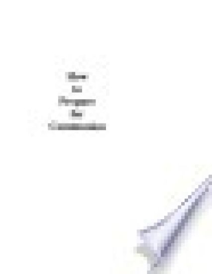 How to Prepare for Communion