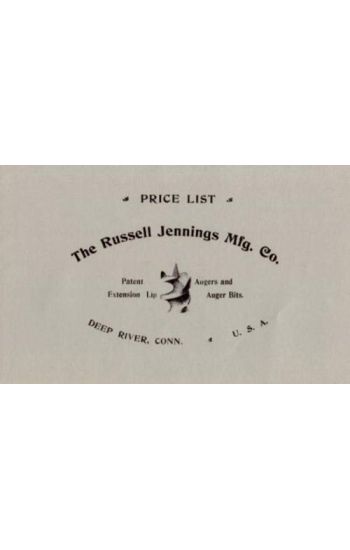 Russell Jennings Manufacturing Company Trade Catalog, 1899