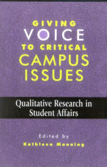 Giving Voice to Critical Campus Issues