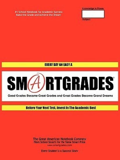 SMARTGRADES School Notebooks "Ace Every Test Every Time" (150 Pages) 2N1
