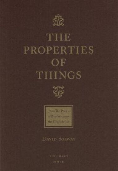 The Properties of Things
