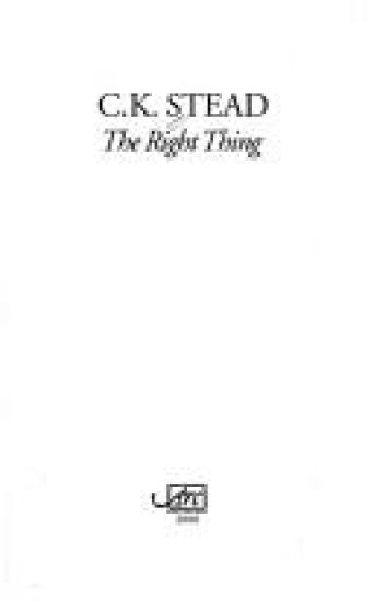 The Right Thing