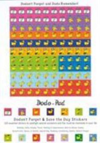 Dodon't Forget and Save the Day Stickers from Dodo Pad