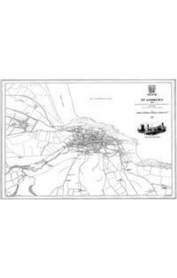 St Andrews 1854 Map