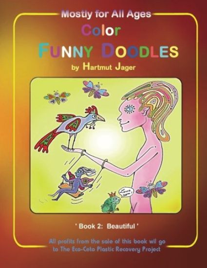 Color Funny Doodles Colouring Book