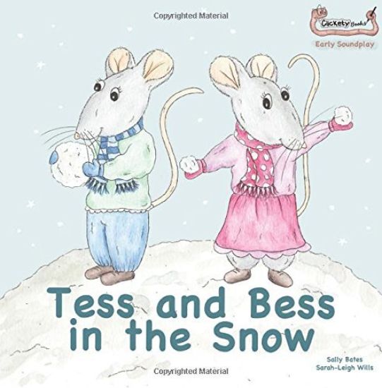 Tess and Bess in the Snow