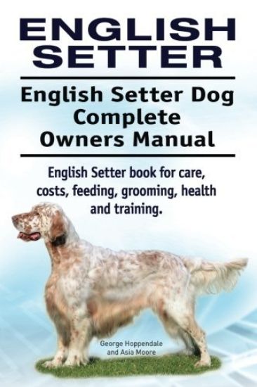 English Setter. English Setter Dog Complete Owners Manual. English Setter book for care, costs, feeding, grooming, health and training.