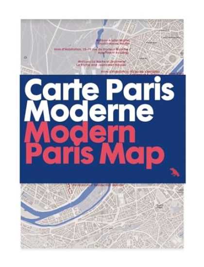 Modern Paris Map