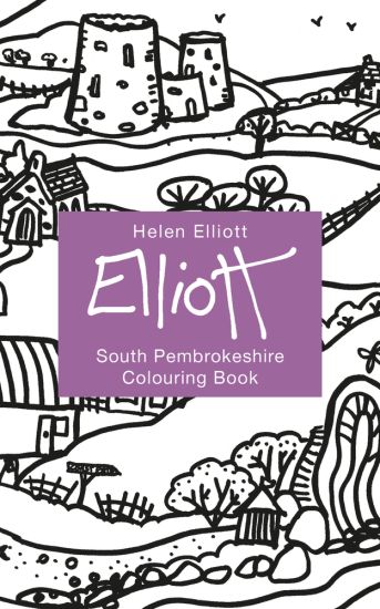Helen Elliott Concertina Colouring Book: South Pembrokeshire