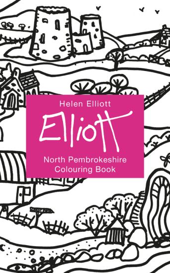 Helen Elliott Concertina Colouring Book: North Pembrokeshire