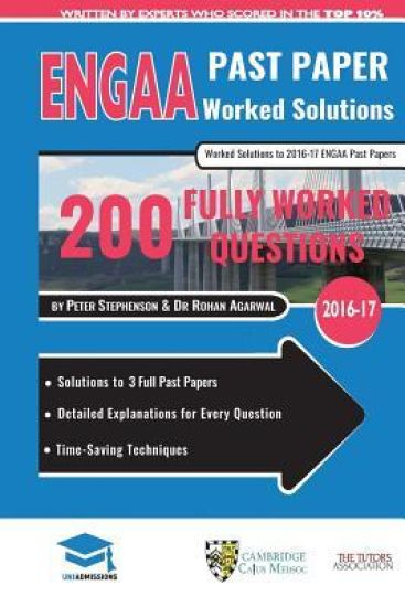 ENGAA Past Paper Worked Solutions