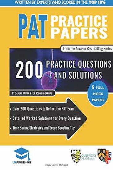PAT Practice Papers: 5 Full Mock Papers, 250 Questions in the style of the PAT, Detailed Worked Solutions for Every Question, Physics Aptit