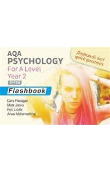 AQA Psychology for A Level Year 2 Flashbook: 2nd Edition