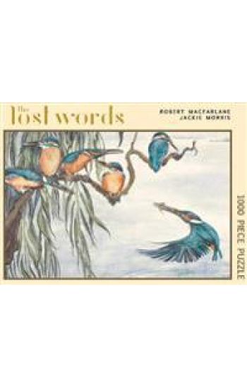 The Lost Words 1000 Piece Jigsaw Puzzle: Kingfisher