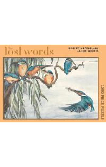 Lost Words Kingfisher 1000 Piece Jigsaw