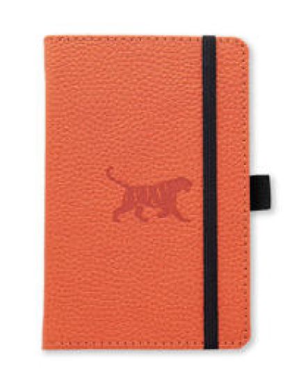 Dingbats* Wildlife A6 Pocket Lined - Orange Tiger Notebook