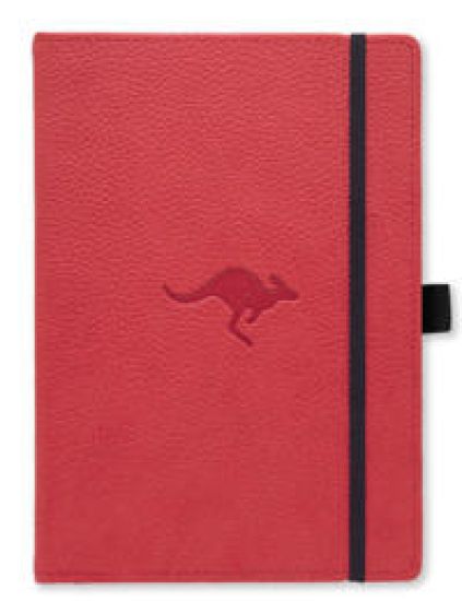 Dingbats* Wildlife A5+ Plain - Red Kangaroo Notebook