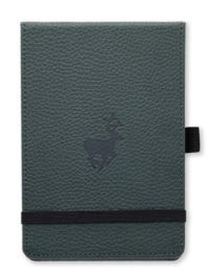 Dingbats* Wildlife A6+ Reporter Dotted - Green Deer Notebook
