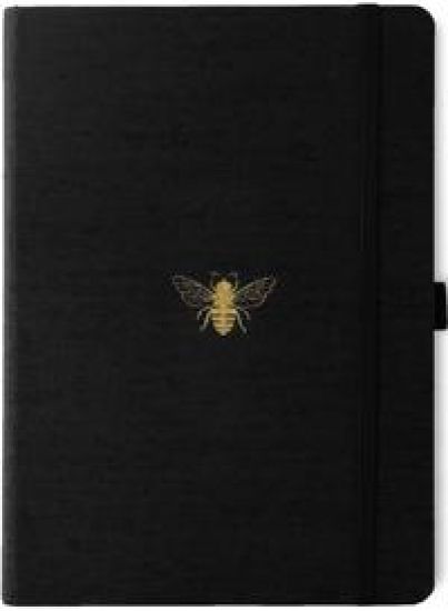 Dingbats* Pro B5 Dotted - Black Bee Notebook