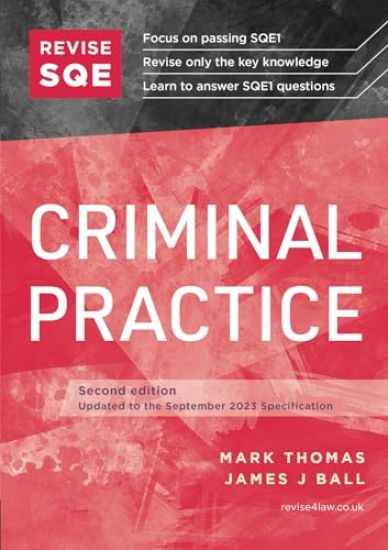 Revise SQE Criminal Practice