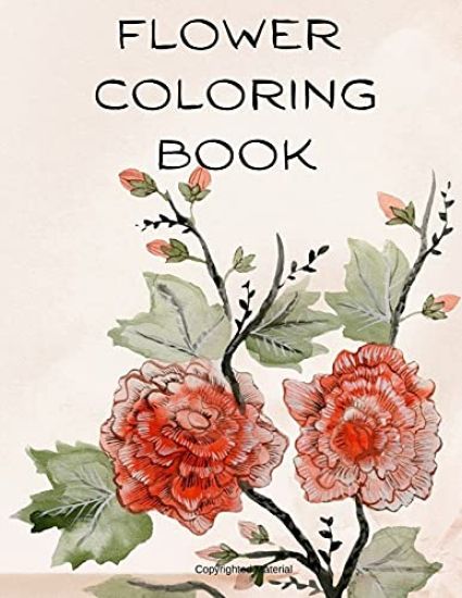 Flower Coloring Book