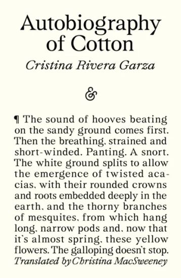 Autobiography of Cotton