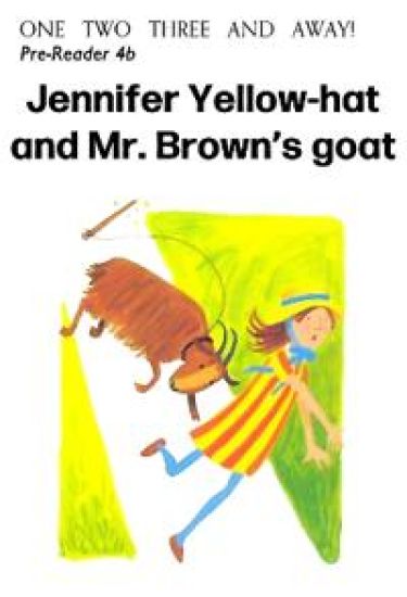 Jennifer Yellow-hat and Mr. Brown's goat