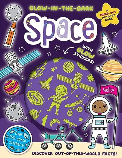 Regan, L: Glow-in-the-Dark Space Sticker Activity