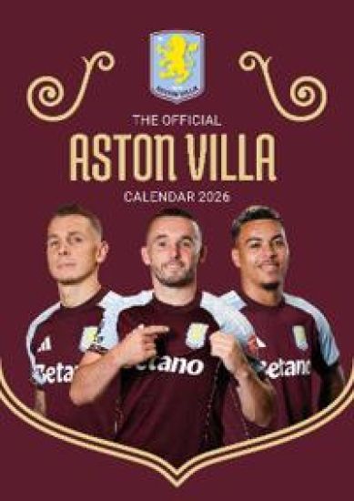 ASTON VILLA FC 2026 A3 CALENDAR