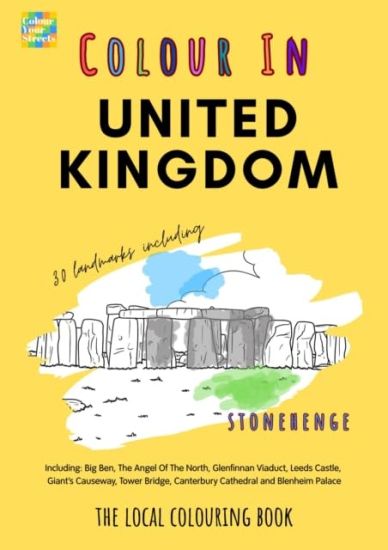 Kansikuva: UK Colouring Book