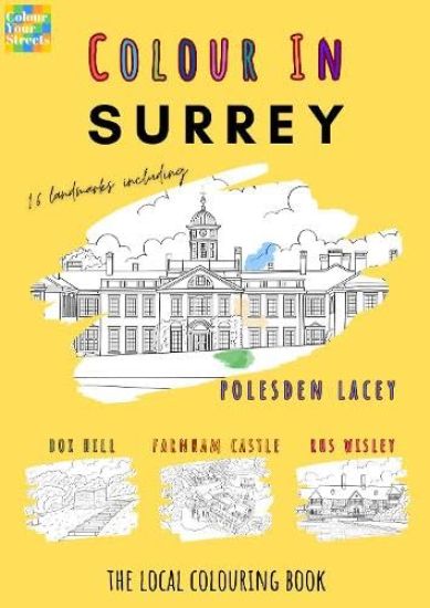 Kansikuva: Surrey Colouring Book (A4)