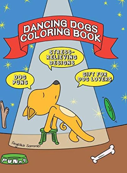 Dancing Dogs Coloring Book