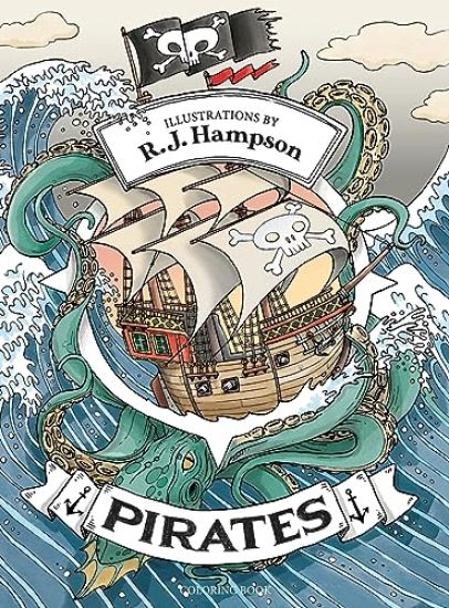 Pirates Coloring Book