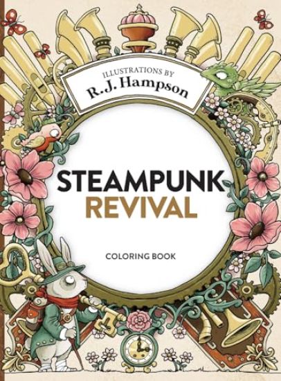 Steampunk Revival Coloring Book
