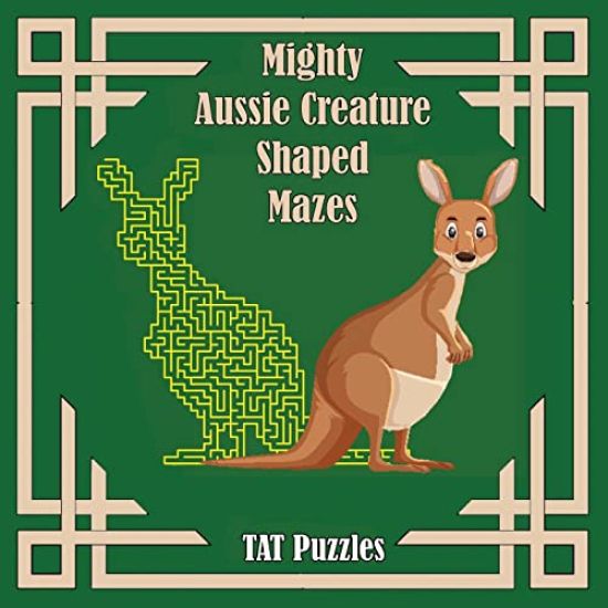 Mighty Aussie Creature Shaped Mazes