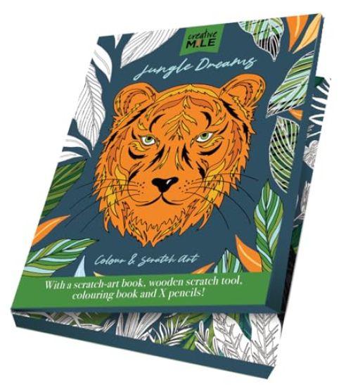 Jungle Dreams Colour and Scratch Book: Colour & Scratch Book