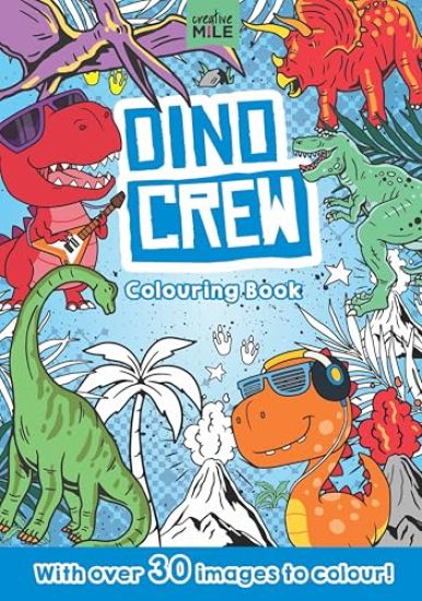 Dino Crew Colouring Book: Colouring Book