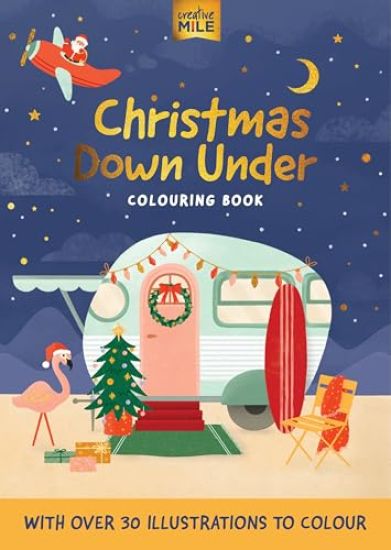 Kansikuva: Christmas Down Under Colouring Book