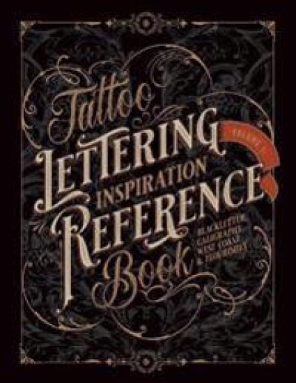 Tattoo Lettering Inspiration Reference Book