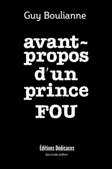 Avant-propos d'un prince fou