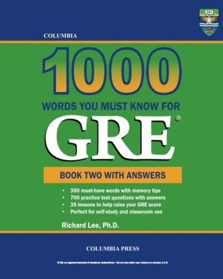 Columbia 1000 Words You Must Know for GRE