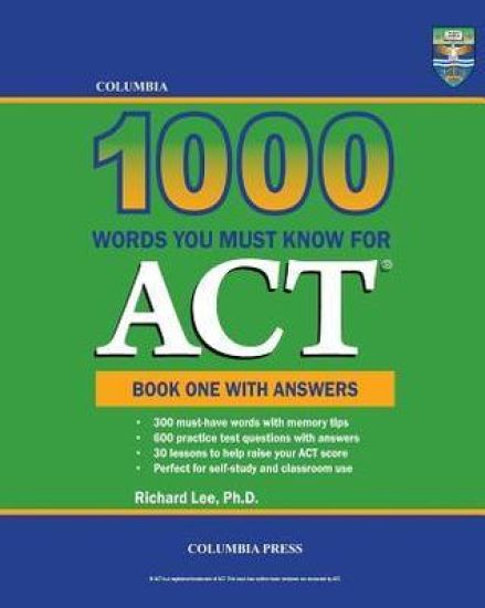 Columbia 1000 Words You Must Know for ACT