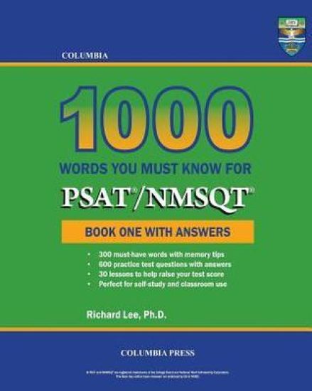 Columbia 1000 Words You Must Know for PSAT/NMSQT