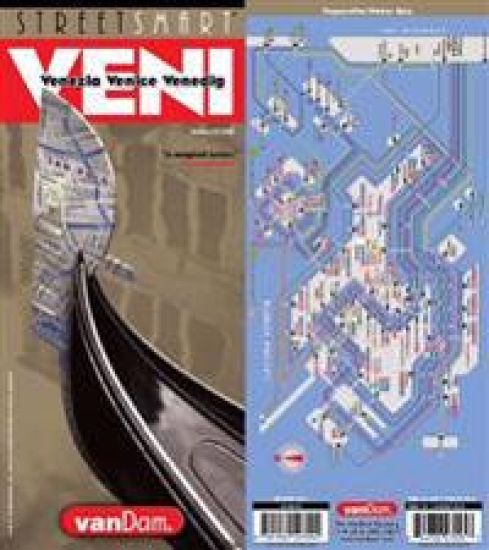 Streetsmart Venice Map by Vandam
