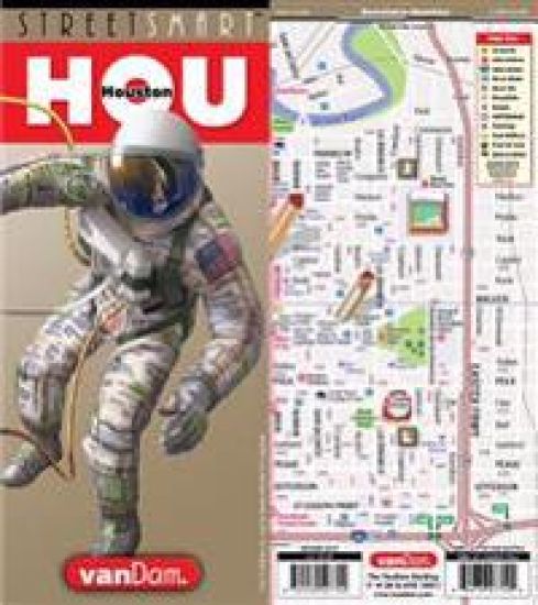 Streetsmart Houston Map by Vandam