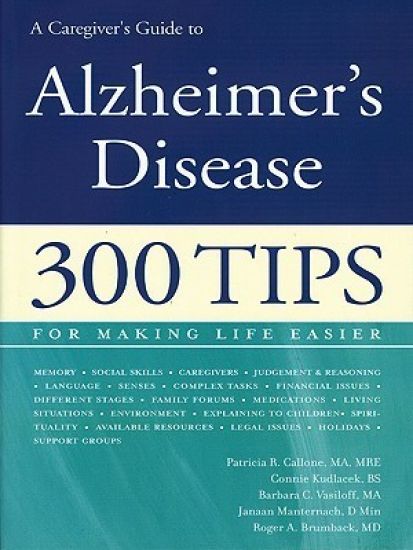 Kansikuva: A Caregiver's Guide to Alzheimer's Disease