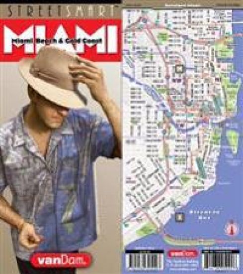 Streetsmart Miami Map by Vandam