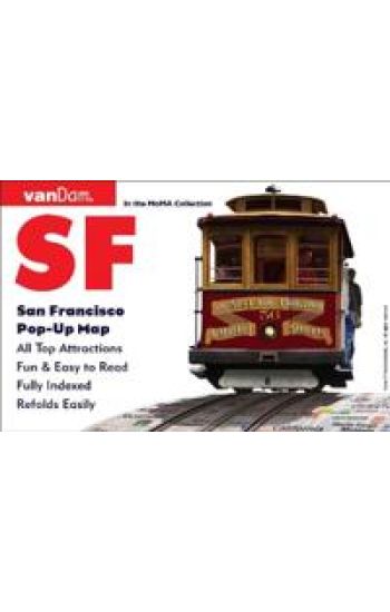 San Francisco Pop-Up Map by Vandam
