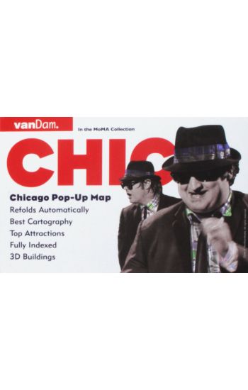 Chicago Pop-Up Map by Vandam