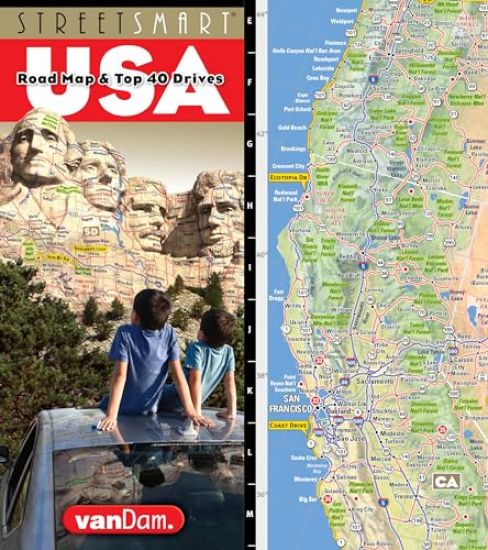 StreetSmart (R) USA Interstate Road Map by VanDam